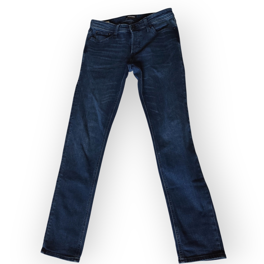 Jack & Jones Dark Indigo Straight Jeans